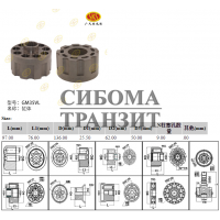 Блок цилиндров 136x97