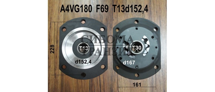 Шестерённый насос F69 T13d152,4