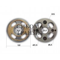 Распределитель ø14 ø19 plug (4-hole type)