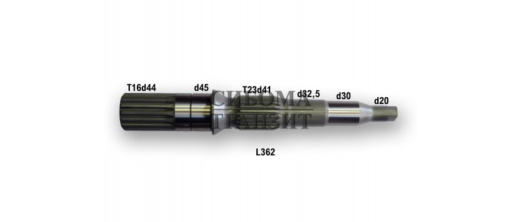 Ведущий вал  HPV 95 (PC200/220-6/7 (T16d44 T23d41 L362 )