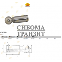 Поршень с кольцами 40x128,8