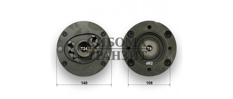 Шестерённый насос F01 T24 T9 d82