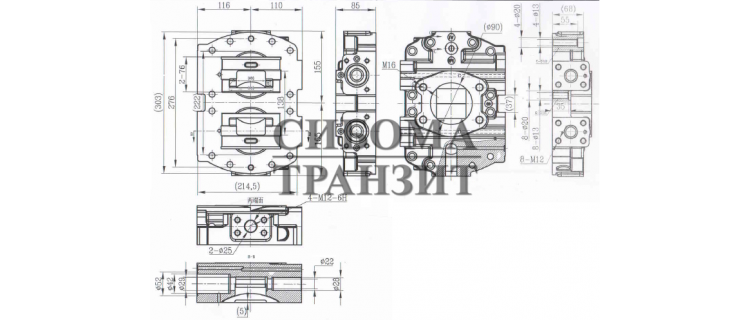 Корпус регулятора LA