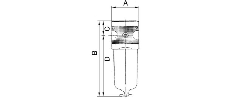 K-VORFILTER PC-BEHAELTER MULTIFIX