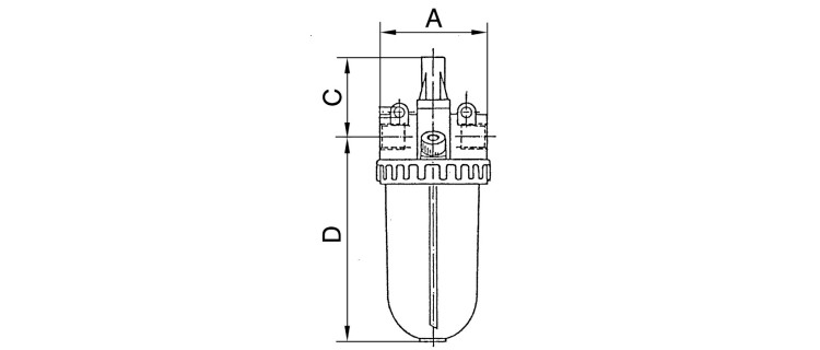 K-NEBELOELER PC-BEHAELTER STANDARD