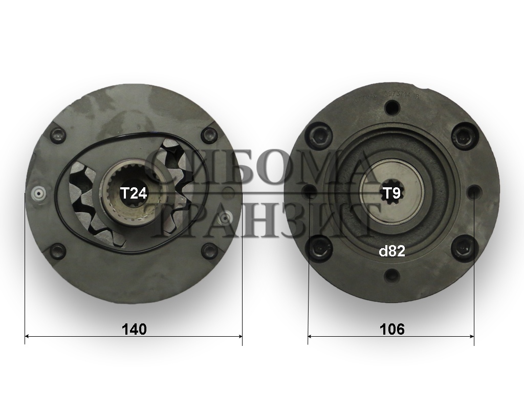 Шестерённый насос F01 T24 T9 d82